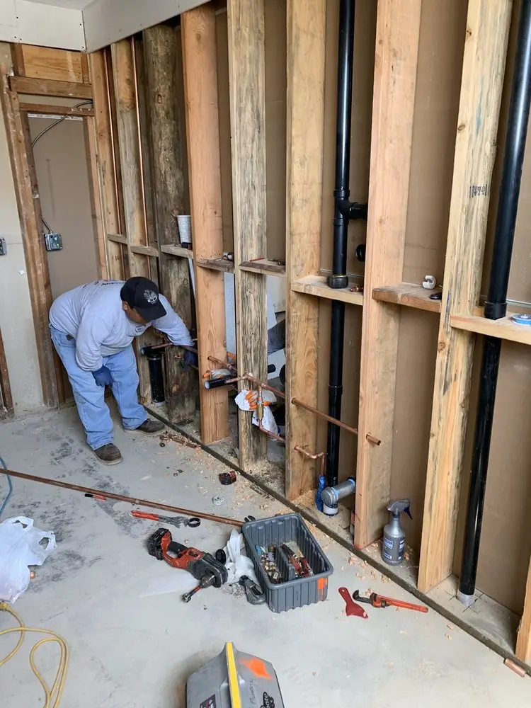 Commercial rough-in plumbing for Trenchless Sewer Repair in Orange Heights